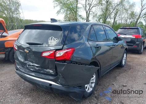 2018 Chevrolet Equinox Ls из США, поврежденный, VIN 3GNAXHEV4JS551679